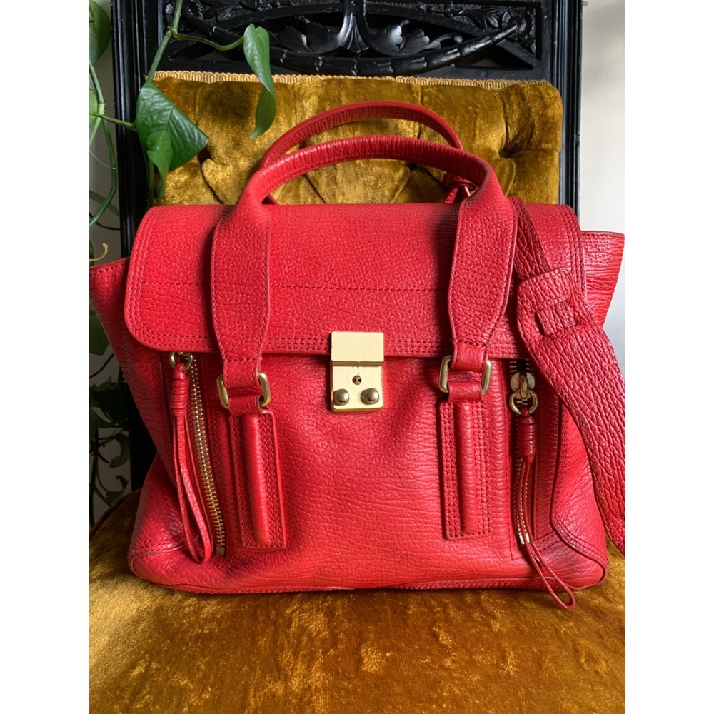 Phillip Lim Red Medium Pashli Bag